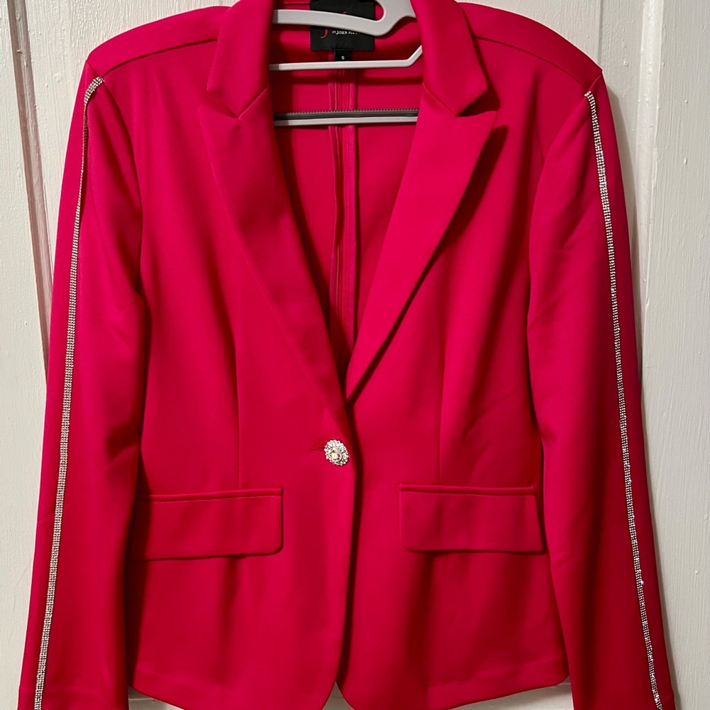 Hot pink / ❤️BLING ❤️ Barbie pink jacket blazer / price drop due to snag! 😱